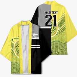 Custom Cricket AUNZ Spirit Kimono Aussie New Zealand Retro Edition