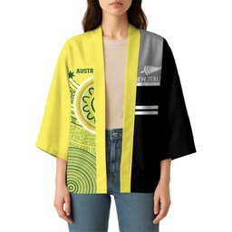 Custom Cricket AUNZ Spirit Kimono Aussie New Zealand Retro Edition