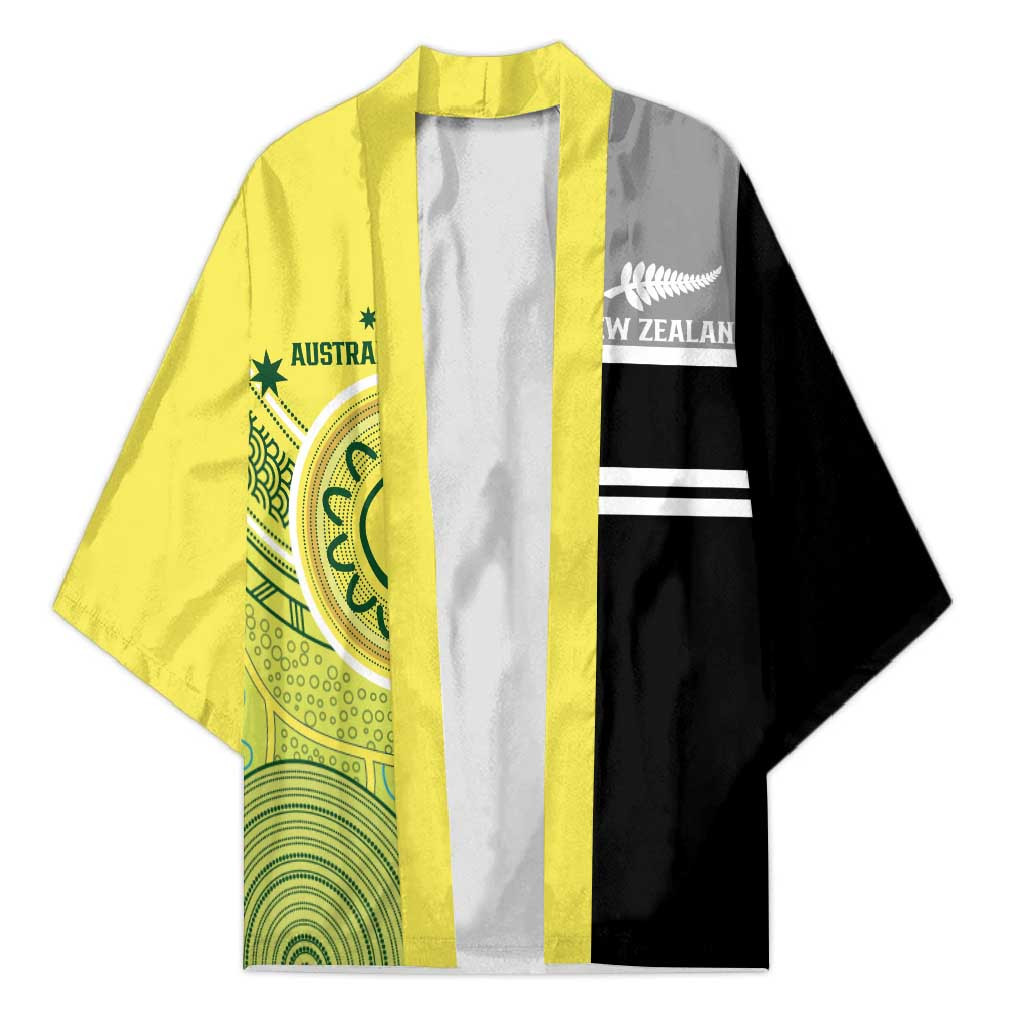 Custom Cricket AUNZ Spirit Kimono Aussie New Zealand Retro Edition