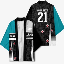 Custom NZ Cricket Pride Kimono Silver Fern Fan Supporter Apparel