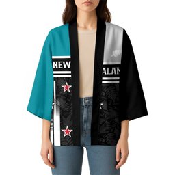 Custom NZ Cricket Pride Kimono Silver Fern Fan Supporter Apparel
