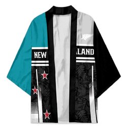 Custom NZ Cricket Pride Kimono Silver Fern Fan Supporter Apparel