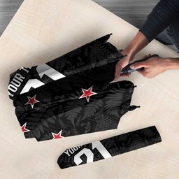 Custom NZ Cricket Pride Umbrella Silver Fern Fan Supporter Apparel