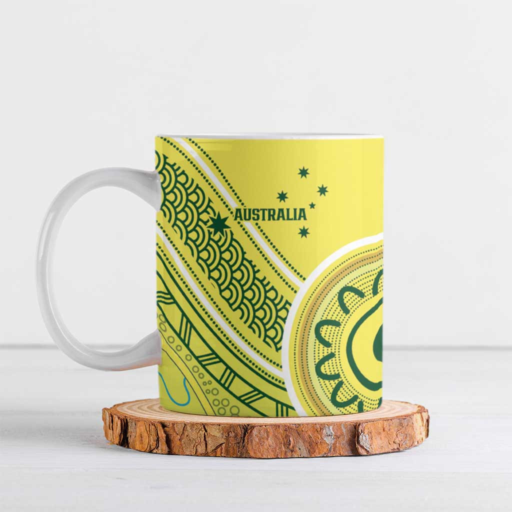 Custom Cricket AUNZ Spirit Ceramic Mug Aussie New Zealand Retro Edition