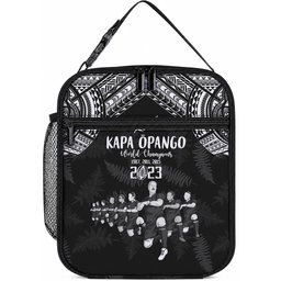 NZ Rugby Lunch Bag Kapa Opango Maori Haka With Years of The All Black Champions