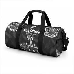NZ Rugby Duffle Bag Kapa Opango Maori Haka With Years of The All Black Champions