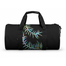 New Zealand Duffle Bag Aotearoa Silver Fern Mixed Papua Shell Green Vibe