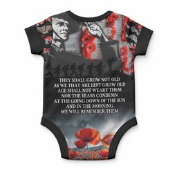 ANZAC DAY Heroes Of The Gallipoli Baby Onesie