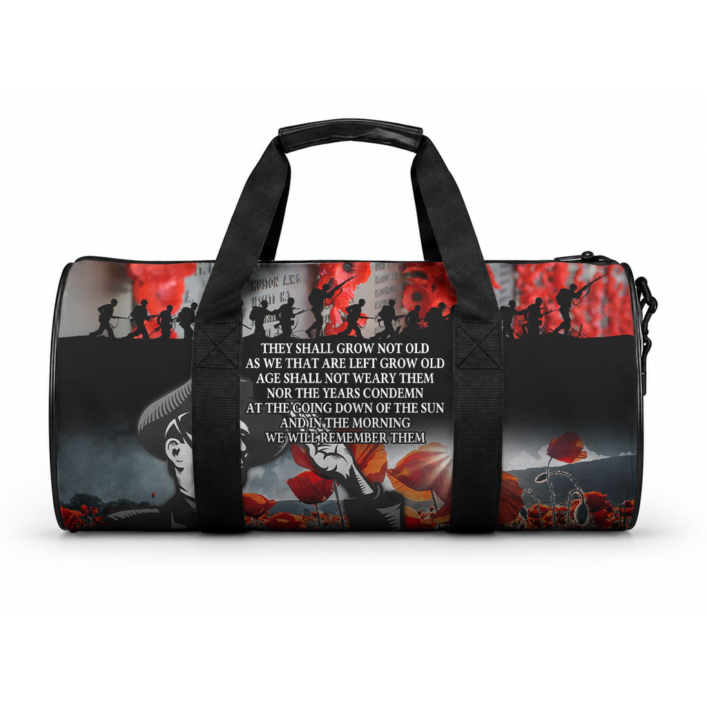 ANZAC DAY Heroes Of The Gallipoli Duffle Bag