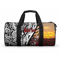 Personalised New Zealand Waitangi and ANZAC day Duffle Bag