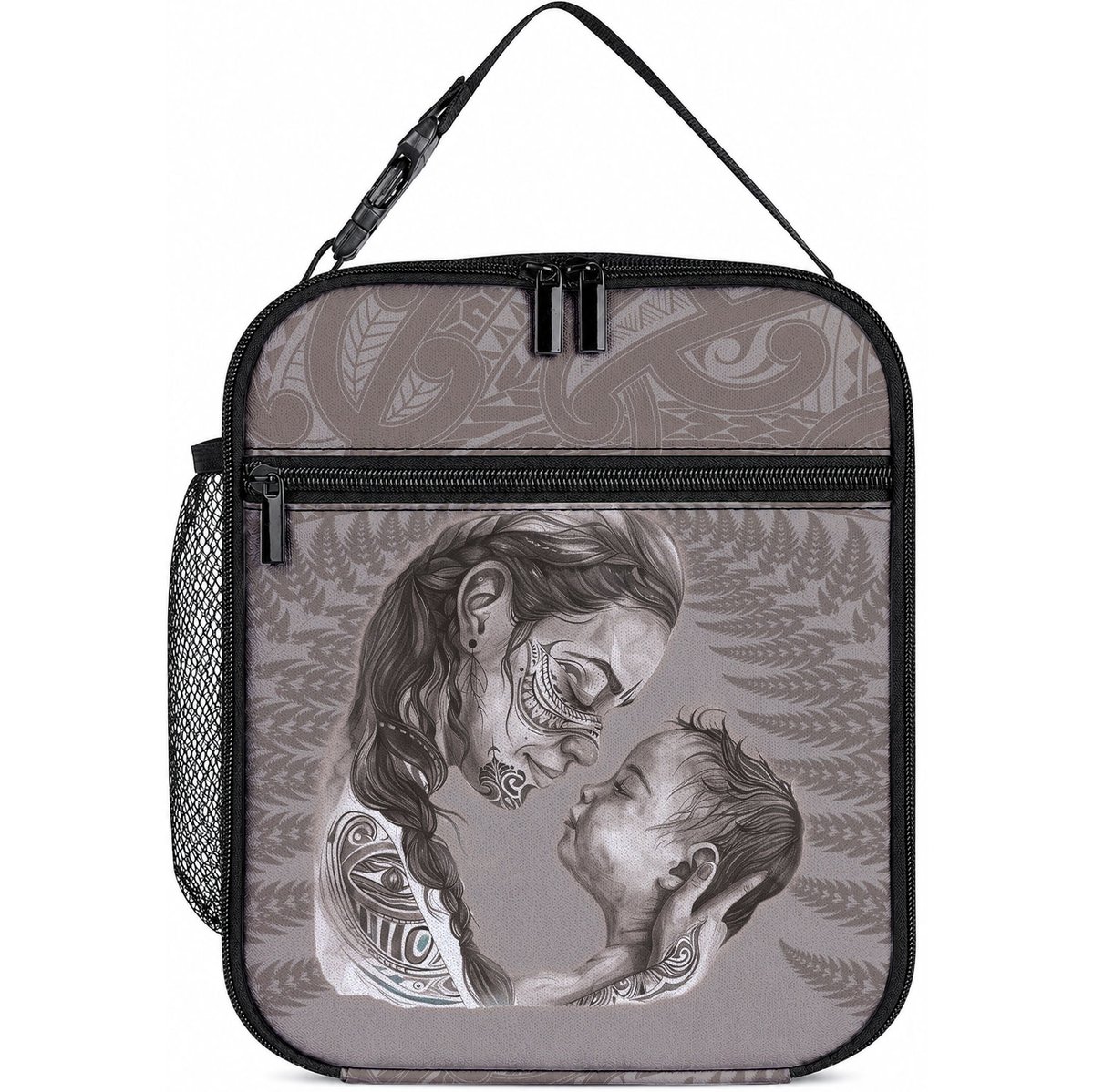 New Zealand Mother's Day Lunch Bag Maori Mo Toku Mama Silver Fern