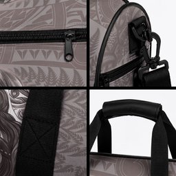 New Zealand Mother's Day Duffle Bag Maori Mo Toku Mama Silver Fern