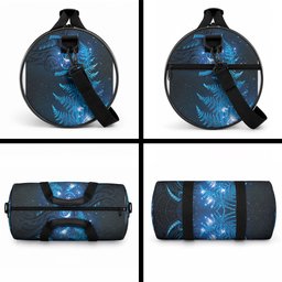 New Zealand Matariki Duffle Bag Blue Milky Way Stars Night Sky