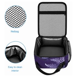 New Zealand Matariki Lunch Bag Purple Milky Way Stars Night Sky