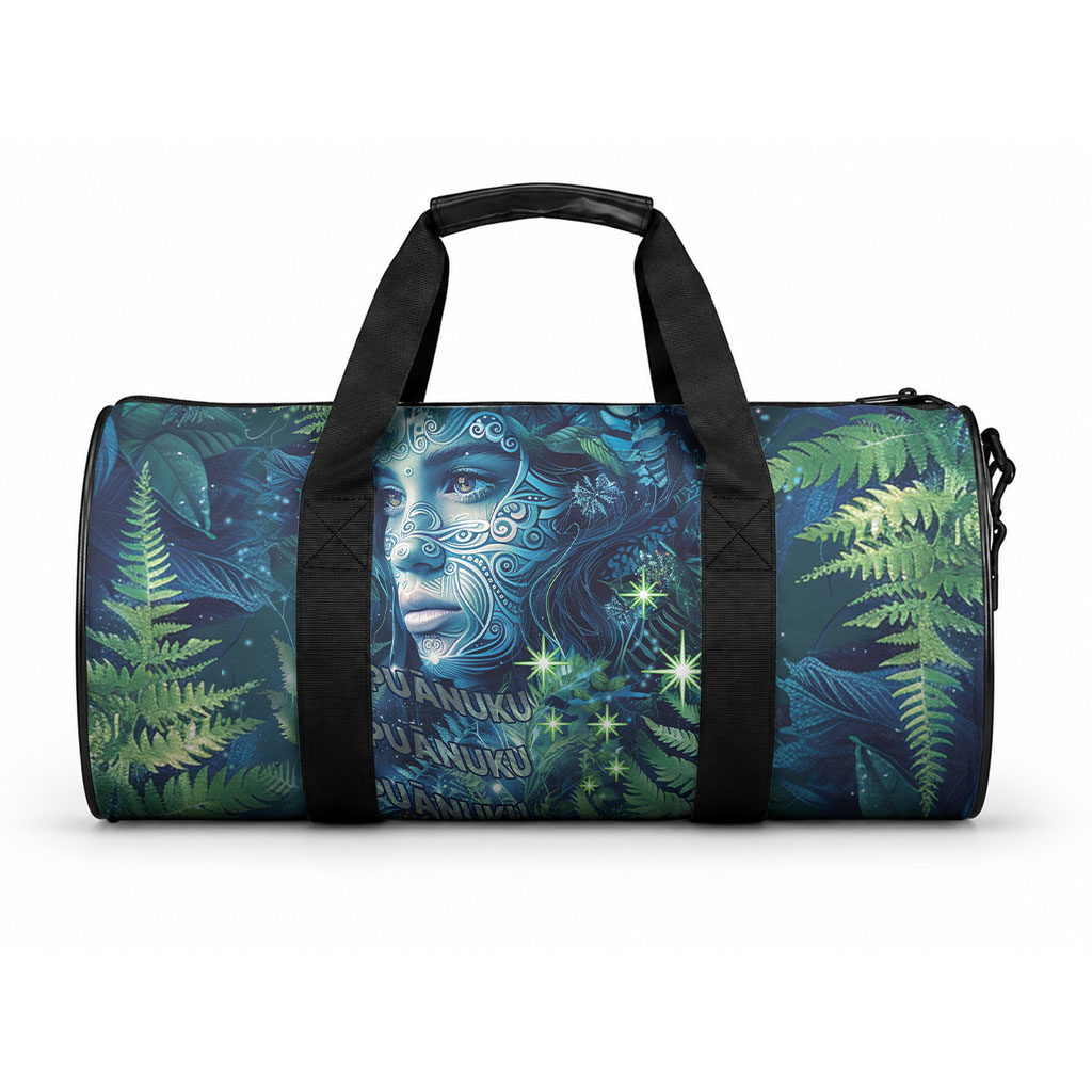 New Zealand Matariki Tupuanuku Duffle Bag Te Wā o te Hauhake