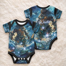 New Zealand Matariki Waita Baby Onesie The Way Of The Water