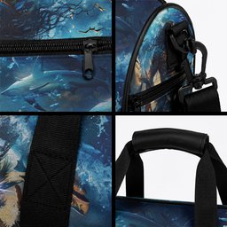 New Zealand Matariki Waita Duffle Bag The Way Of The Water