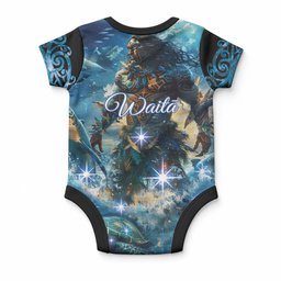 New Zealand Matariki Waita Baby Onesie The Way Of The Water