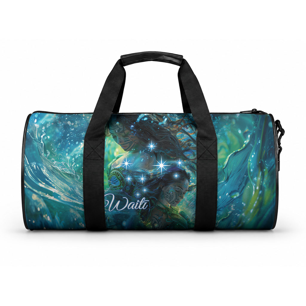 New Zealand Matariki Waiti Duffle Bag The Beginnings Of Life