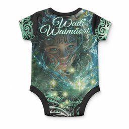 New Zealand Matariki Waiti Baby Onesie Waimāori and The Origin Of Life