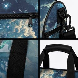 New Zealand Matariki Ururangi Duffle Bag The Murmur Of The Wind