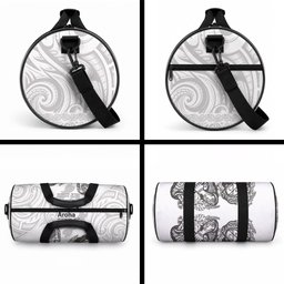 Aroha Maori Language Duffle Bag Te Reo Maori Inspired Art