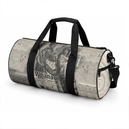 Whanau Maori Language Duffle Bag Te Reo Maori Inspired Art