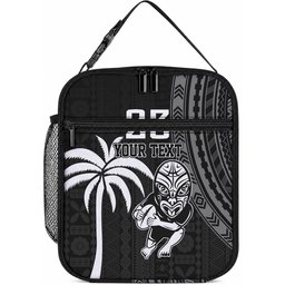 Custom Fiji New Zealand Maori Rugby Lunch Bag Make History Together