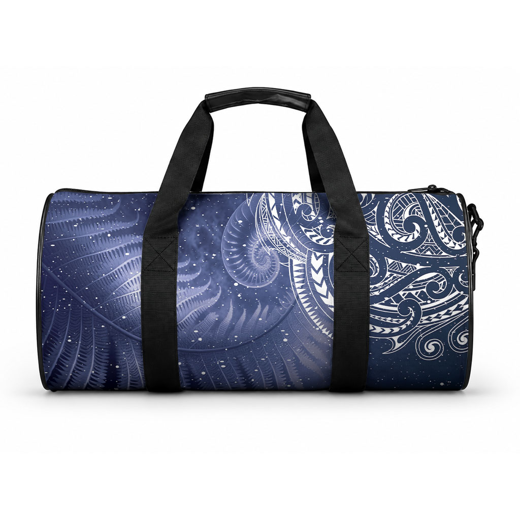 New Zealand Galaxy Fern Duffle Bag