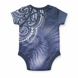 New Zealand Galaxy Fern Baby Onesie