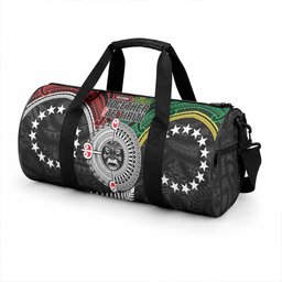 Aotearoa and Cook Islands Mo Te Tiriti Duffle Bag New Zealand Honour The Treaty Ake!Ake!Ake!