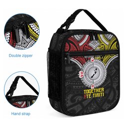 Aotearoa and Niue Mo Te Tiriti Lunch Bag New Zealand Honour The Treaty Ake!Ake!Ake!