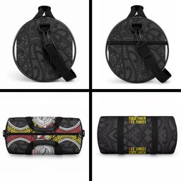 Aotearoa and Niue Mo Te Tiriti Duffle Bag New Zealand Honour The Treaty Ake!Ake!Ake!