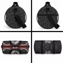 Aotearoa and Tonga Mo Te Tiriti Duffle Bag New Zealand Honour The Treaty Ake!Ake!Ake!