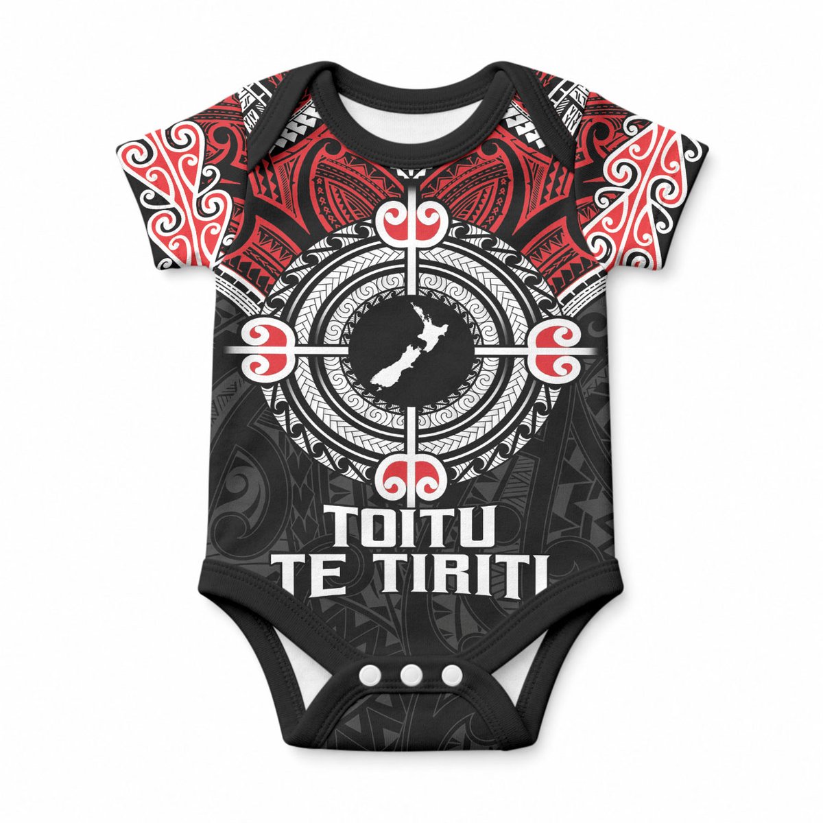 Aotearoa Proud To Be Maori Baby Onesie New Zealand Fight Together