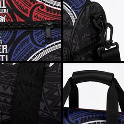Aotearoa and Samoa Mo Te Tiriti Duffle Bag Tangata Moana Stand with Tangata Whenua