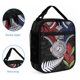 Aotearoa and Samoa Mo Te Tiriti Lunch Bag Tangata Moana Stand with Tangata Whenua