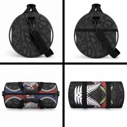 Aotearoa and Samoa Mo Te Tiriti Duffle Bag Tangata Moana Stand with Tangata Whenua