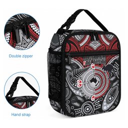 Aotearoa and Australia Lunch Bag New Zealand Honour The Treaty Ake!Ake!Ake!
