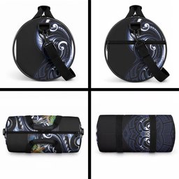 New Zealand Kea Bird Personalised Duffle Bag Maori Tribal Koru Art