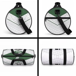 Custom New Zealand Maori Niho Taniwha Duffle Bag