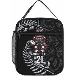 New Zealand Indigenous-Maori Rugby Custom Lunch Bag