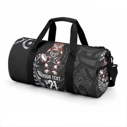 New Zealand Indigenous-Maori Rugby Custom Duffle Bag