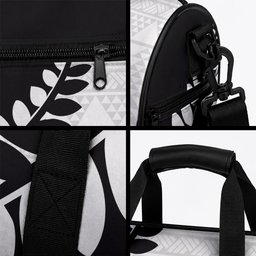 New Zealand Silver Fern Niho Taniwha Duffle Bag