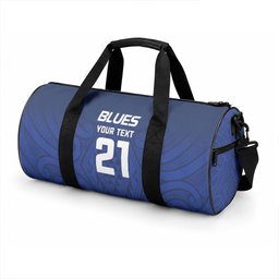 New Zealand Maori Rugby Pacific Custom Duffle Bag Kahurangi Auckland All Blue