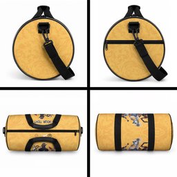 Custom Rugby Southern Hemisphere Duffle Bag Argentina AUNZ South Africa Mascot Gold