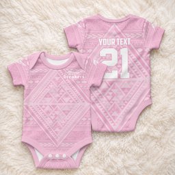 Custom New Zealand Basketball Indigenous Baby Onesie
