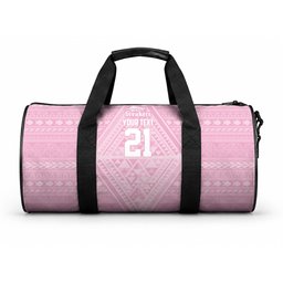 Custom New Zealand Basketball Indigenous Duffle Bag