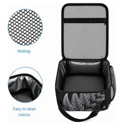 New Zealand Maori Rugby Custom Lunch Bag Glory Be To Black Silver-fern