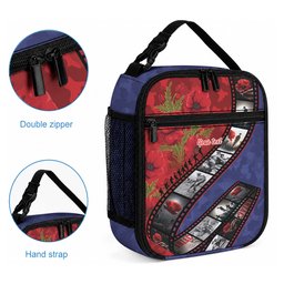 Personalised ANZAC Spirit 1915-2026 Filmstrip Tribute Lunch Bag Lest We Forget 25 April